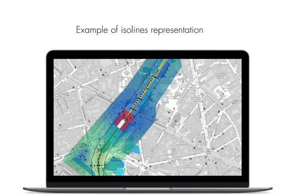 Travaux de tunnel Eole par Razel Bec, Eiffage et Bouygues TP à Paris.