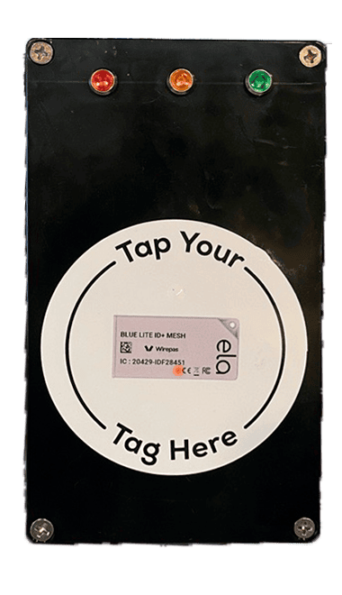 Balise Gateway BLE UBY ZoneSafe pour gestion d'accès sans contact.