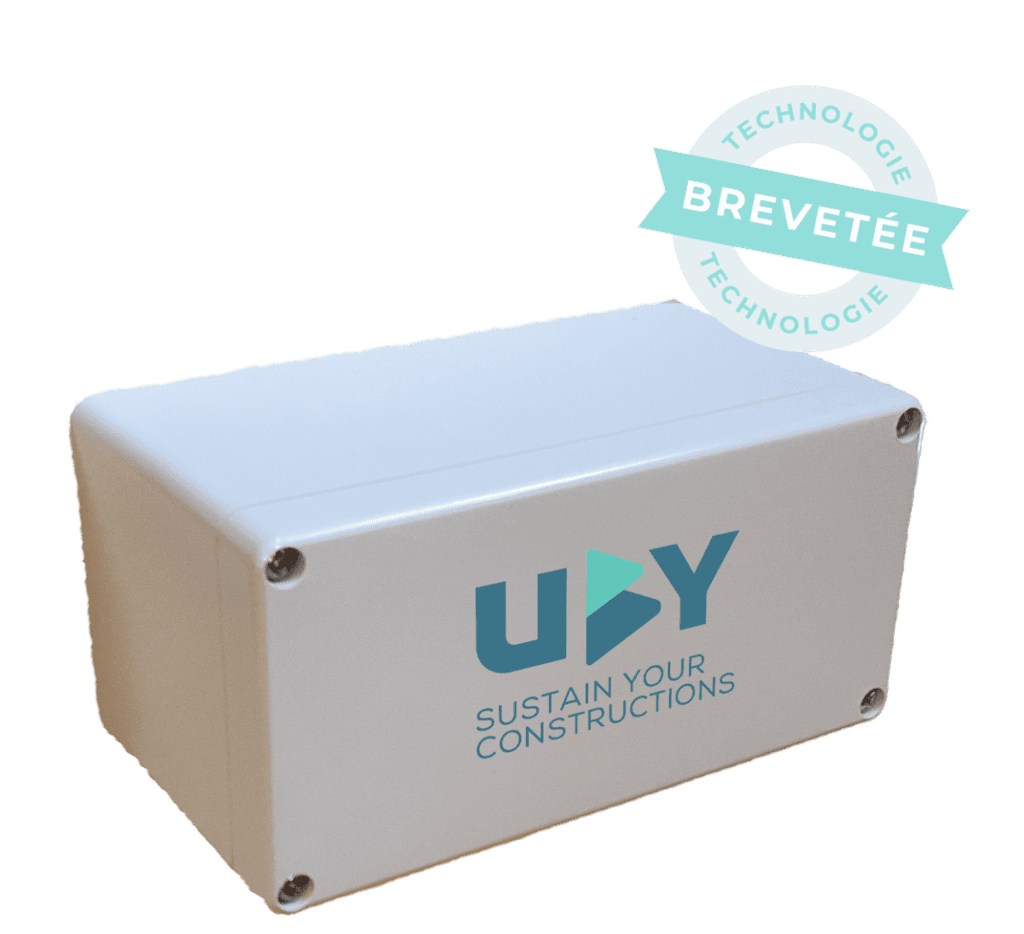 UBY boîte électrique brevetée pour constructions durables et innovantes.