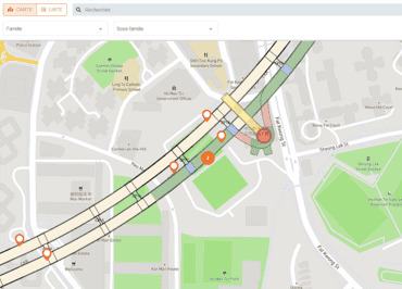 Capteur GPS Abeeway compact pour suivi précis en mobilité.
