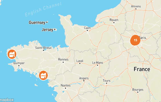 Capteur GPS Abeeway industriel pour suivi précis en environnement industriel.