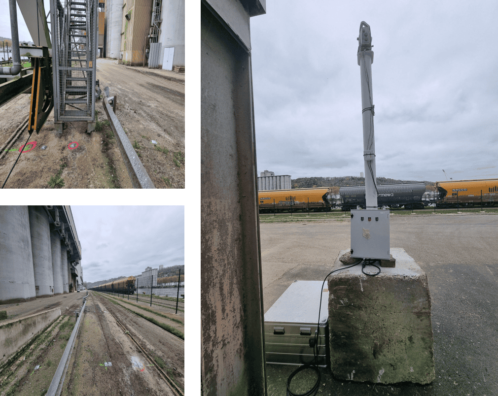 UBY infrastructure portuaire à Presqu'île Elie, Rouen, HAROPA PORT.