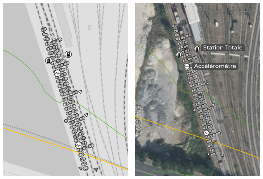 Analyse de données géospatiales pour gestion de réseaux ferroviaires.