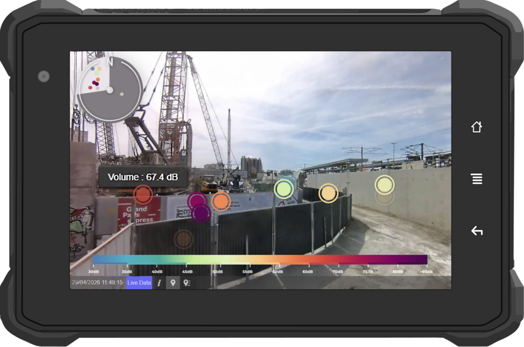 AI-powered smart environmental monitoring (noise)
