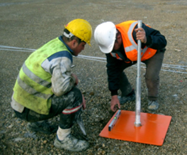 Installing Surface Level Settlement Plates